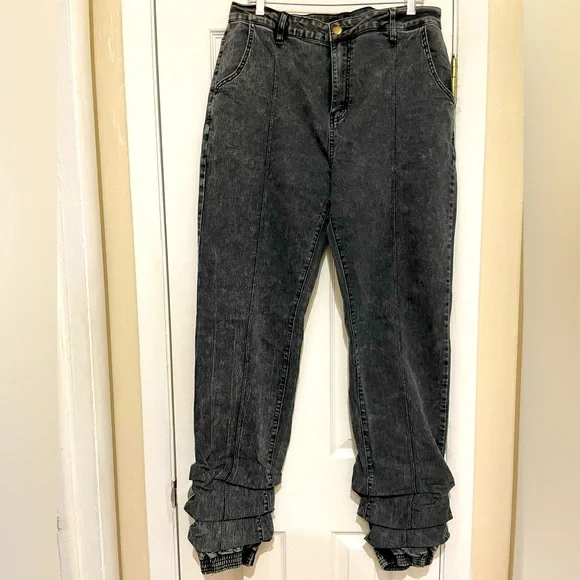 Fashion Nova Jeans Fashion Nova Stacked Denim Joggers Poshmark